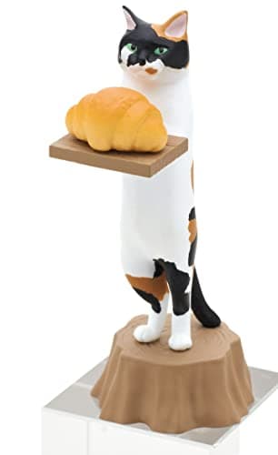 Kitan Club Cat Bakery Plastic Toy Blind Box Collectibles for Cat Lovers - Fun, Versatile Decoration - Made from Durable