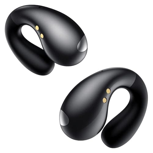 Ultra Open-Ear-Earbuds Wireless Bluetooth - Waterproof Design and Secure Fit for Small Ears, Classic Black  
Ultra Open-