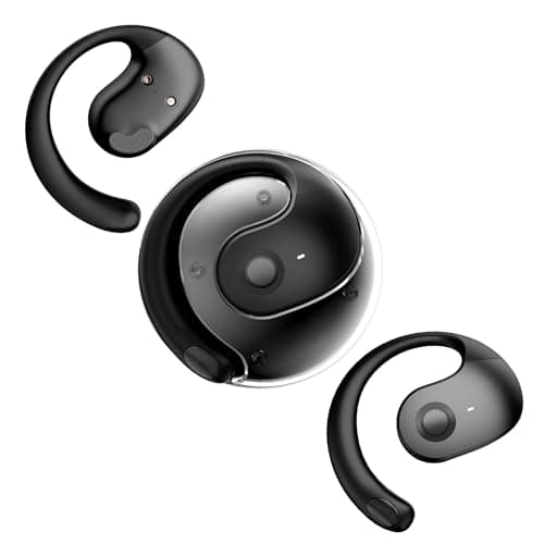 Wireless Out Of Ear Open Ear Headphones for Adults During Commute Bone Air Conduction Earbuds Purple  
Wireless Out Of E