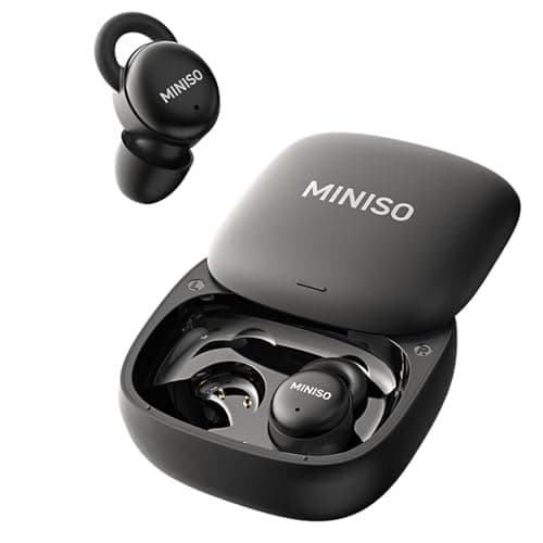 MINISO X10 Bluetooth Noise Blocking Earbuds for Side Sleepers in BedComfortable Fit Bluetooth 5.4 Earphones for Sleeping