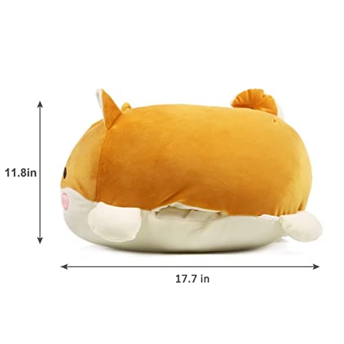 ARELUX Shiba Inu Plush Pillow Soft Hugging Toy for Kids
ARELUX Corgi Plushie Stuffed Animal Toy Squishy Pillow for Girls