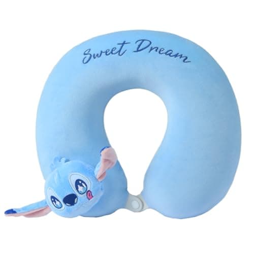 MINISO Minions Travel Neck Pillow with Eye Mask