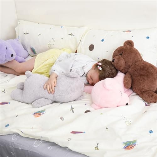 Tezituor Brown 20 Inches Soft Huggable Koala Bear Pillow Toy for Boys and Girls