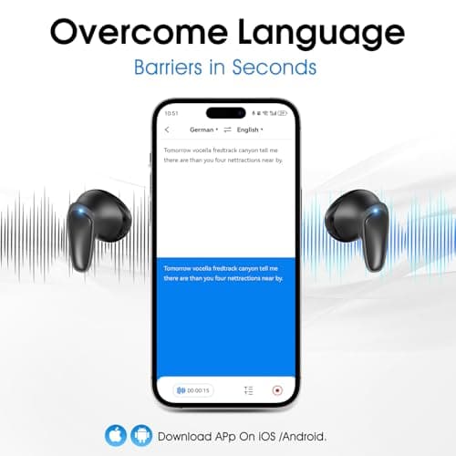 High-Quality Language Translation Earbuds for Travelers During International Trips
| Best-Selling Language Translation