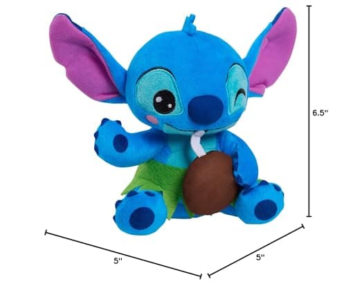 Disney Stitch Small Plush Stitch and Coconut Blue Kids Toys for Ages 2 Up
Disney Stitch and Coconut Small Plush Stuffed