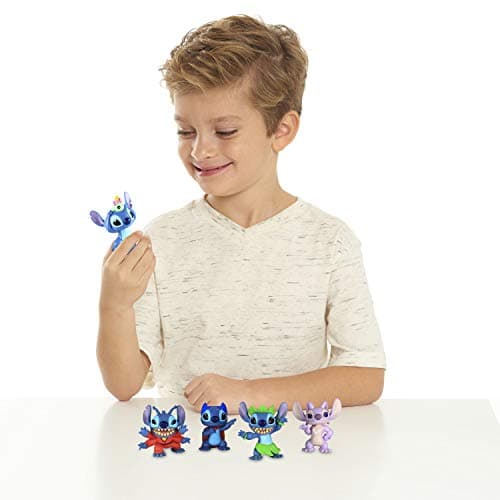 Just Play Disney’s Lilo & Stitch Collectible 5-Piece Stitch Figure Set for Kids Aged 3 and Up
| Disney’s Lilo & Stitch