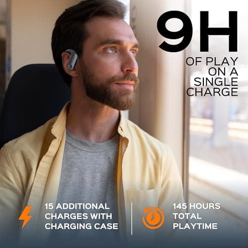 TREBLAB X3 Pro Sport True Wireless Earbuds for Workout, Punchy Bass and Noise Isolation, 145H Playtime