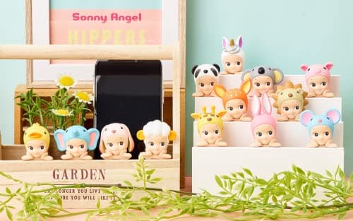 Sonny Angel HIPPERS Mini Figure Original Limited Edition 1 Sealed Blind Box Kids Collectibles Party Favors