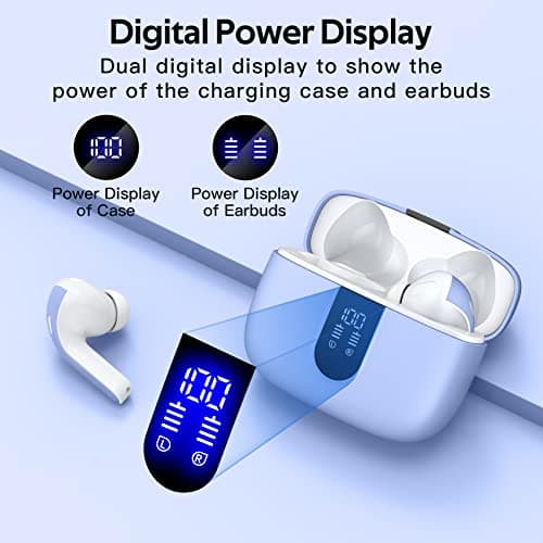 TAGRY True Wireless Bluetooth Headphones with LED Power Display for Smart Phone and Computer
| TAGRY IPX5 Waterproof Tr