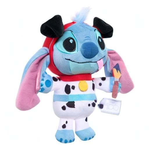 Disney 100 Years of Wonder Stitch Plush Toy for Kids Ages 2+, Soft Pongo Small Stuffed Animal, Safe and Cute Childhood T