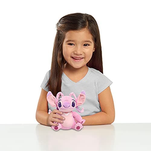 Disney Lilo & Stitch 6-Inch Bean Plushie Angel for Kids Ages 2 Up | Alien Stuffed Animal | Just Play