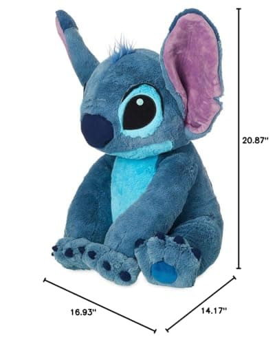 Disney Stitch Plush - Soft and Huggable 18 Inches Friendship Toy for Kids and Collectors