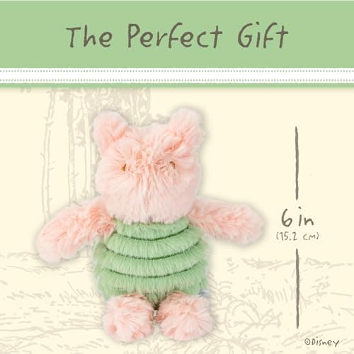 [Disney] Kids Preferred Classic Winnie The Pooh and Friends 4 Piece Plush Collector Set Stuffed Animals for Kids