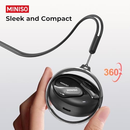 MINISO MS152 AI Translation Earphones, Real Time Translation, 144 Languages Intelligently Translated, Travel and Study C
