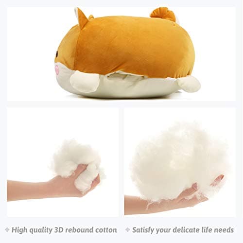 ARELUX Shiba Inu Plush Pillow Soft Hugging Toy for Kids
ARELUX Corgi Plushie Stuffed Animal Toy Squishy Pillow for Girls
