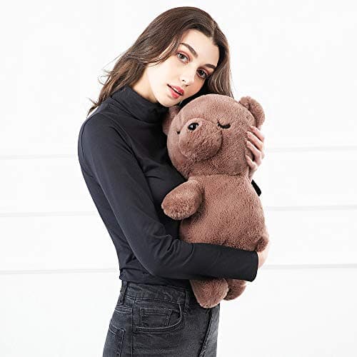 Tezituor Brown 20 Inches Soft Huggable Koala Bear Pillow Toy for Boys and Girls