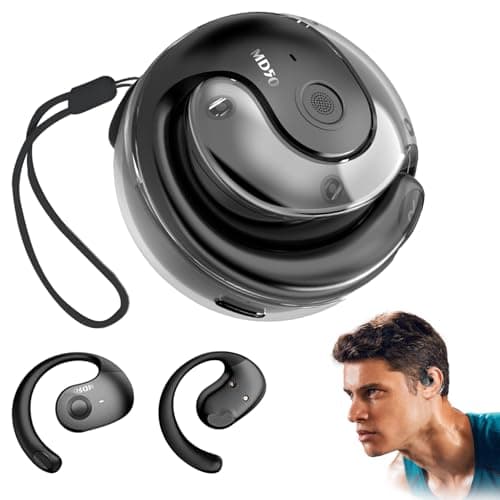 AI Translator Earbuds Real Time, Supports 144+ Languages, Over-Ear Bluetooth Wireless Headphones for Travel and Business