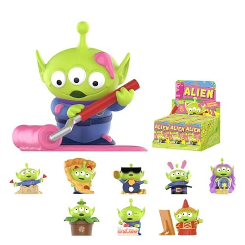 POP MART Disney/Pixar Alien-Immersive Experience Series Blind Box Figures, Collectible Toys for Adults, Home Decorations