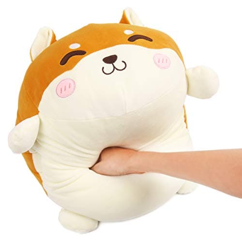 ARELUX Shiba Inu Plush Pillow Soft Hugging Toy for Kids
ARELUX Corgi Plushie Stuffed Animal Toy Squishy Pillow for Girls