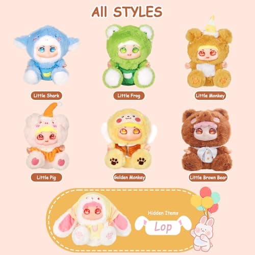 Zoo Tour Series Vinyl Plush Blind Box for Girls & Boys