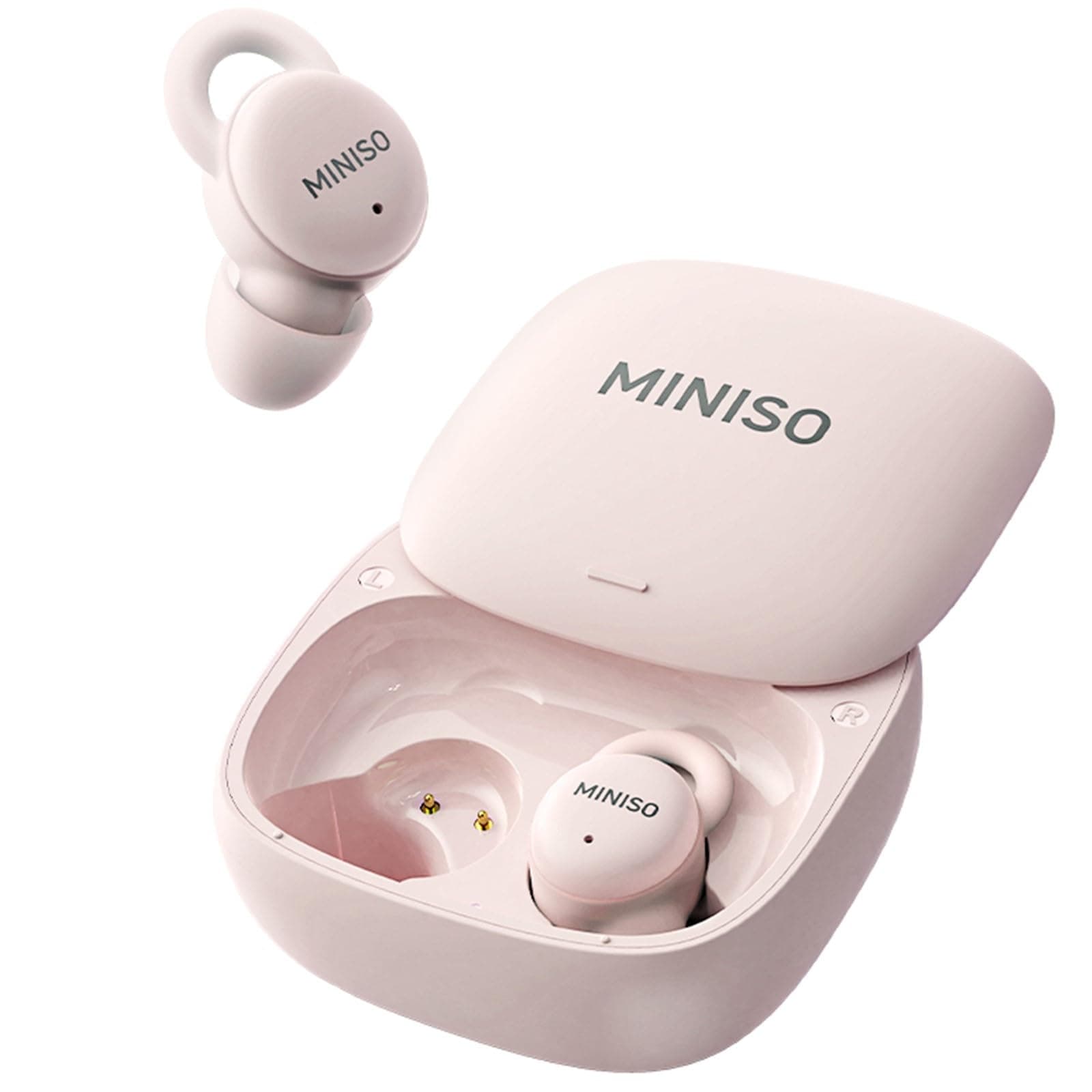 MINISO X10 Bluetooth Sleep Wireless Earbuds for Side Sleepers Noise BlockingComfortable Fit Bluetooth 5.4 Earphones for