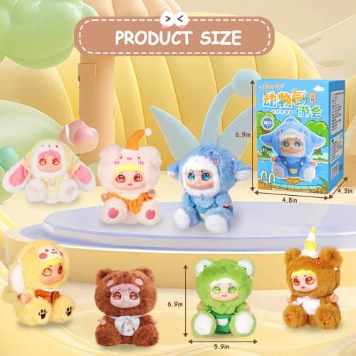 Zoo Tour Series Vinyl Plush Blind Box for Girls & Boys