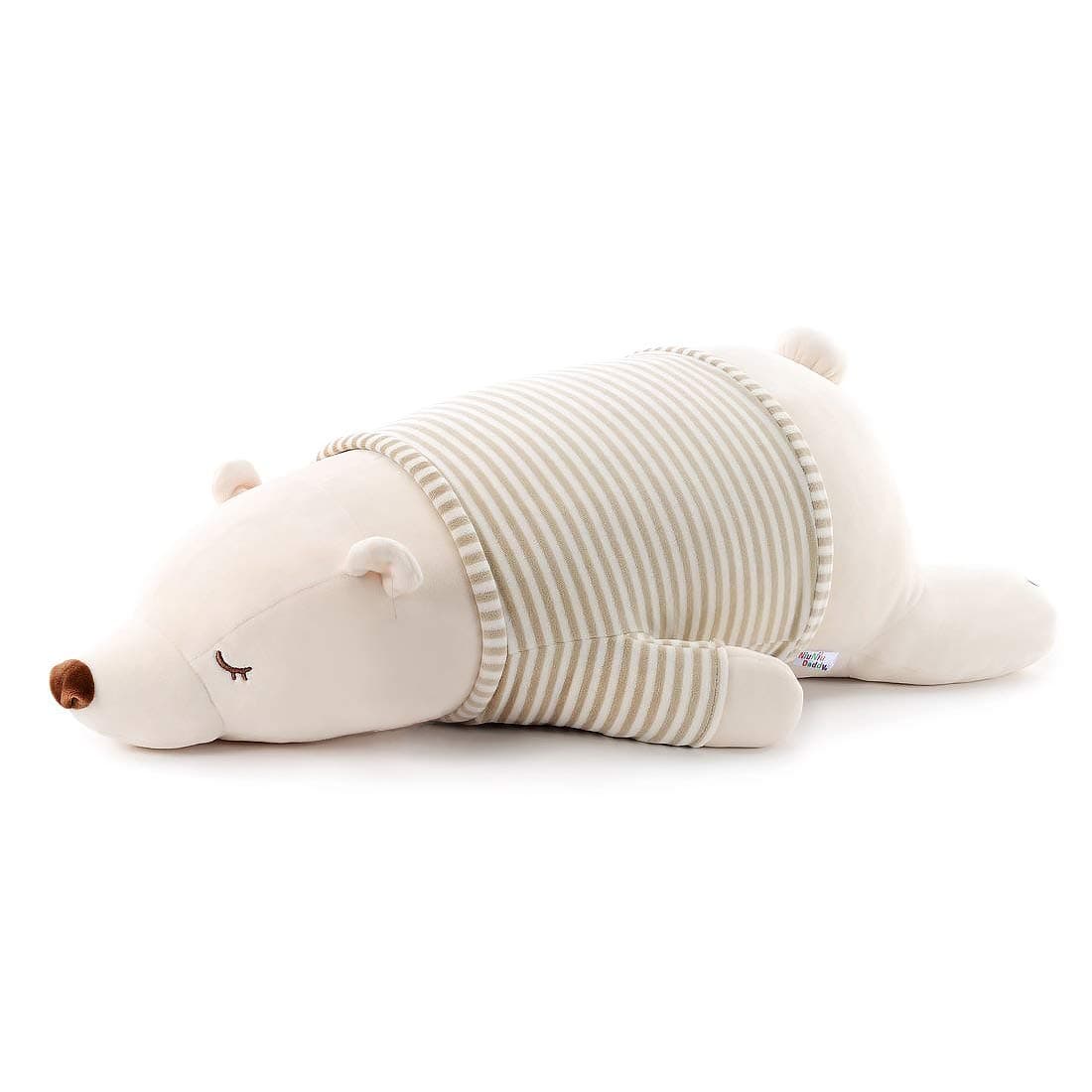 Niuniu Daddy 15" Weighted Polar Bear Toy for Kids Christmas Gift
Niuniu Daddy 15" Large Plush Polar Bear for Hugging and
