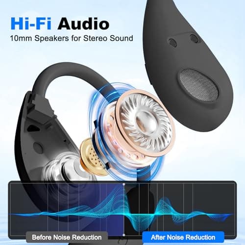 AI Translation Earbuds, Real-time Two-Way Translation, for Travel and Business(Black)  
AI Translation Earbuds, 144 Lang