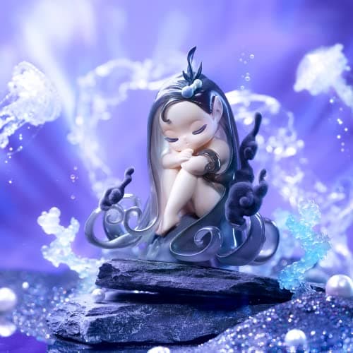 52TOYS Sleep Sea Elves Series Collectible Action Figure for Desk Gift Birthday Party Holiday |3 Inch
