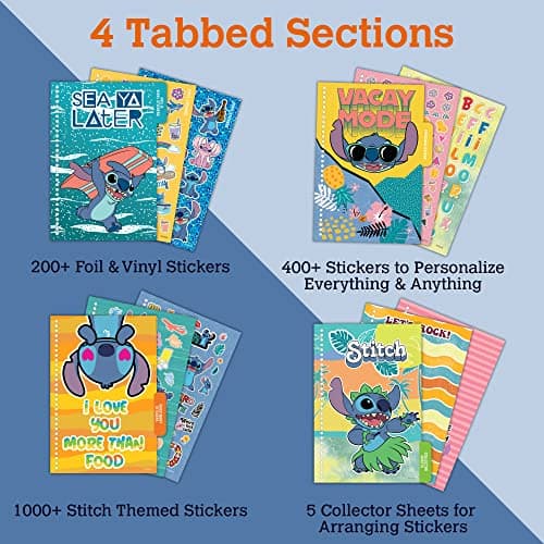 Fashion Angels Disney Stitch Sticker Book for Kids
| 1,000+ Stickers & Collector Pages Fashion Angels Disney Stitch Sti