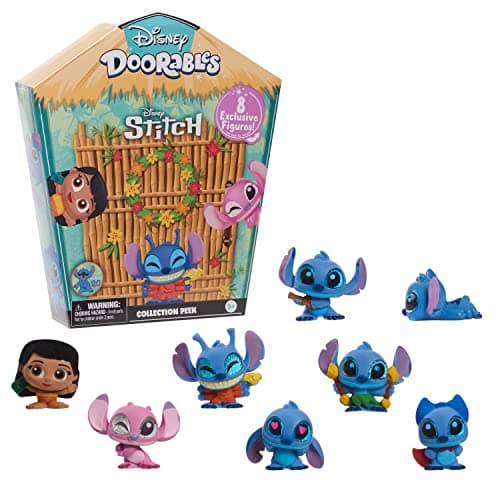 Disney Doorables Stitch Collection Peek, Officially Licensed Kids Easter Basket Stuffers for Ages 5 Up  
Disney Doorable