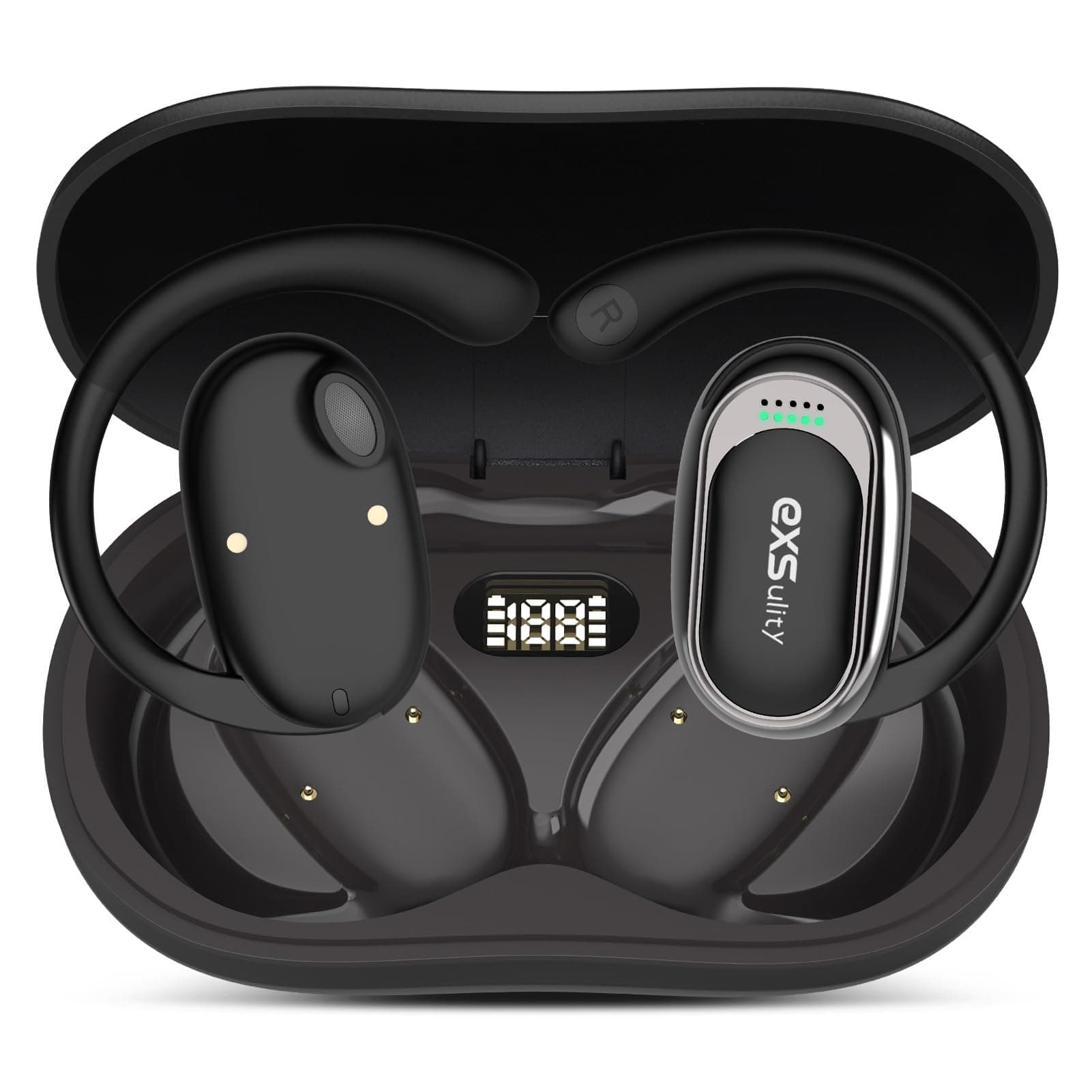 AI Translator Earbuds for Real Time Translation & Multi-device Compatibility (Black)  
AI Translator Earbuds with 144 La