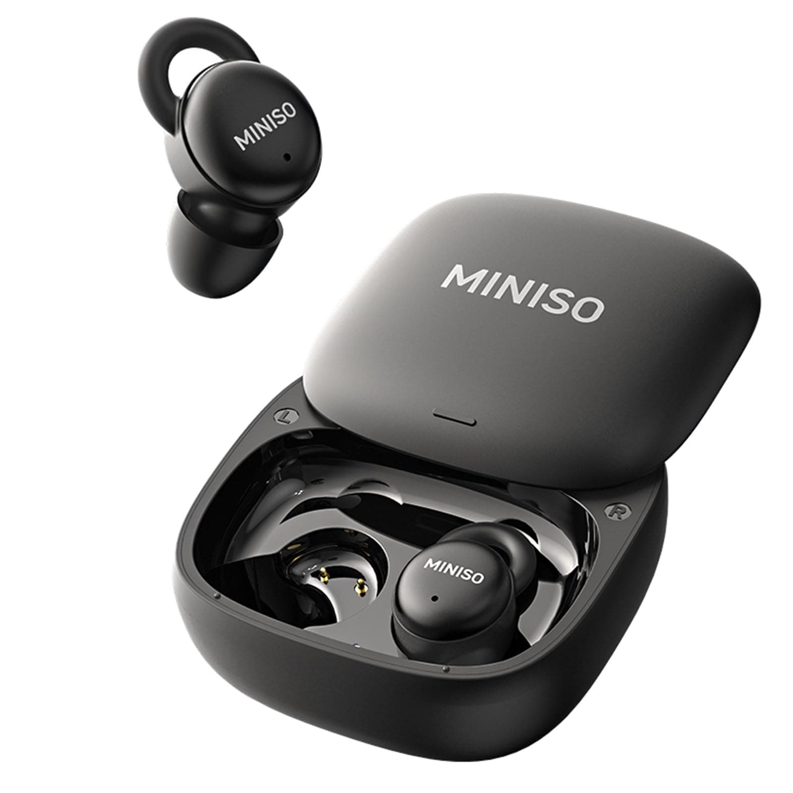 MINISO X10 Bluetooth Noise Blocking Earbuds for Side Sleepers in BedComfortable Fit Bluetooth 5.4 Earphones for Sleeping