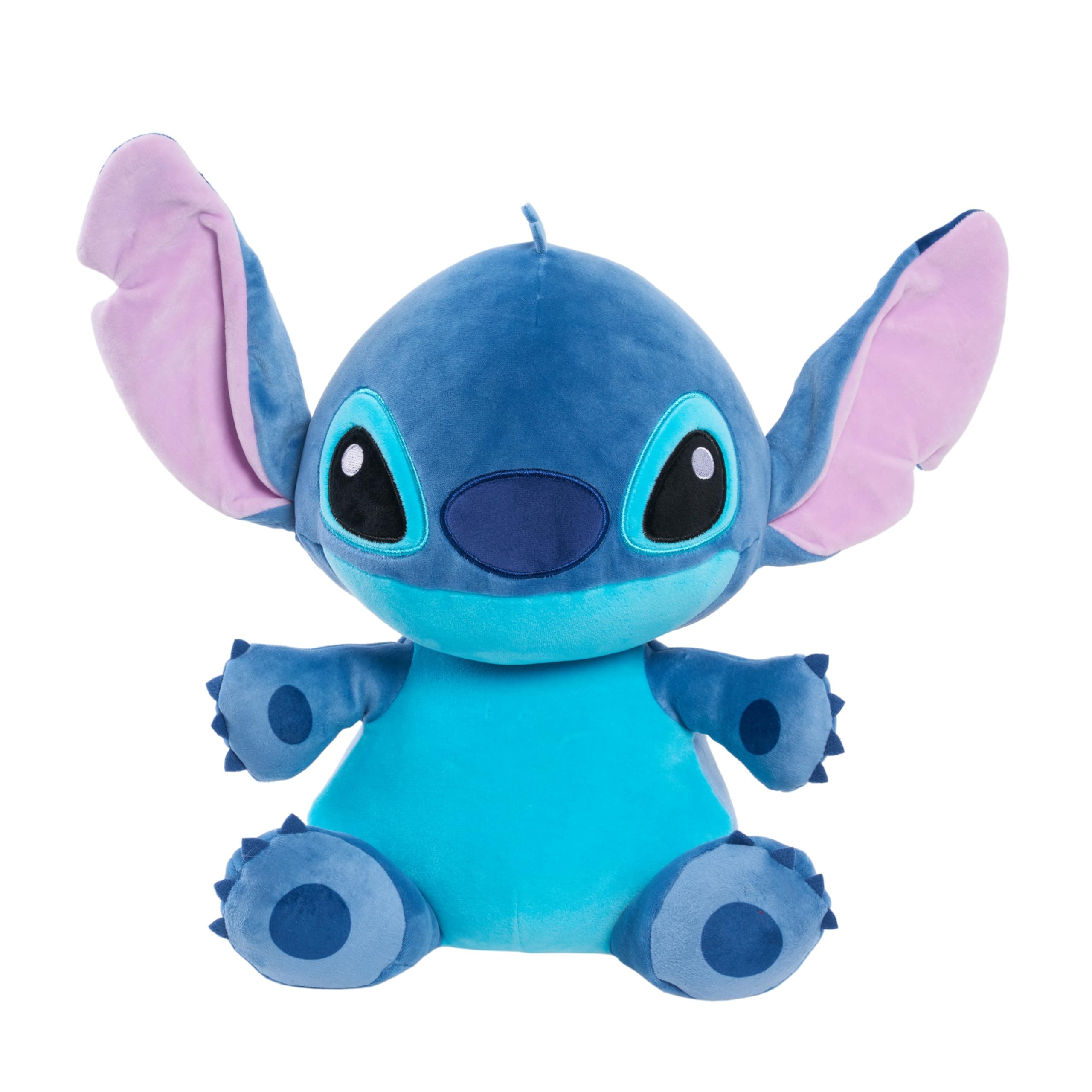 Disney Stitch Comfort Weighted Plush Stuffed Animal, Blue, Kids Toys for Relaxation Ages 3 Up