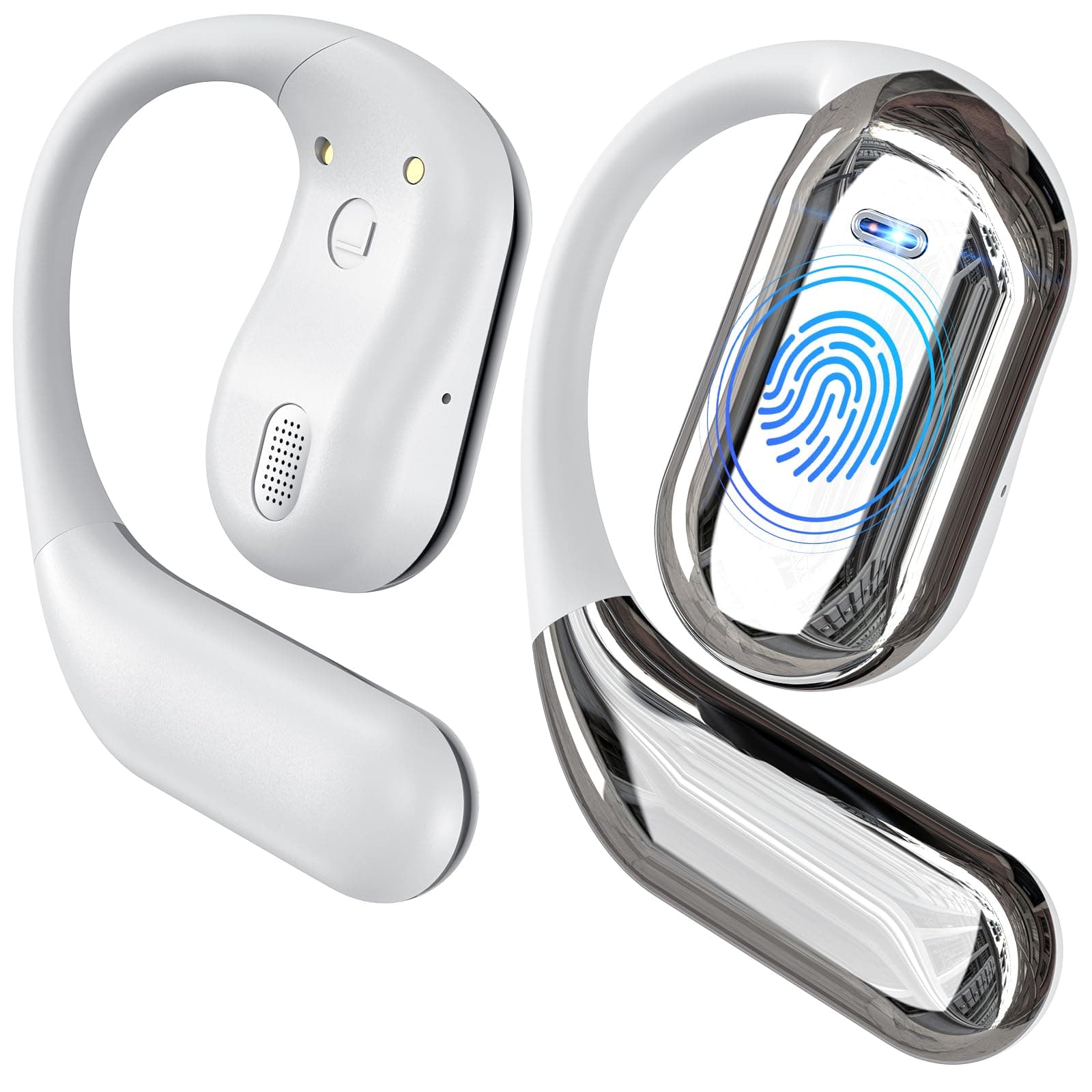 EUQQ Wireless Earbuds for Sports, Open Ear Bluetooth 5.4 Headphones with LED Display and 50H Playtime  
EUQQ Open Ear Bl