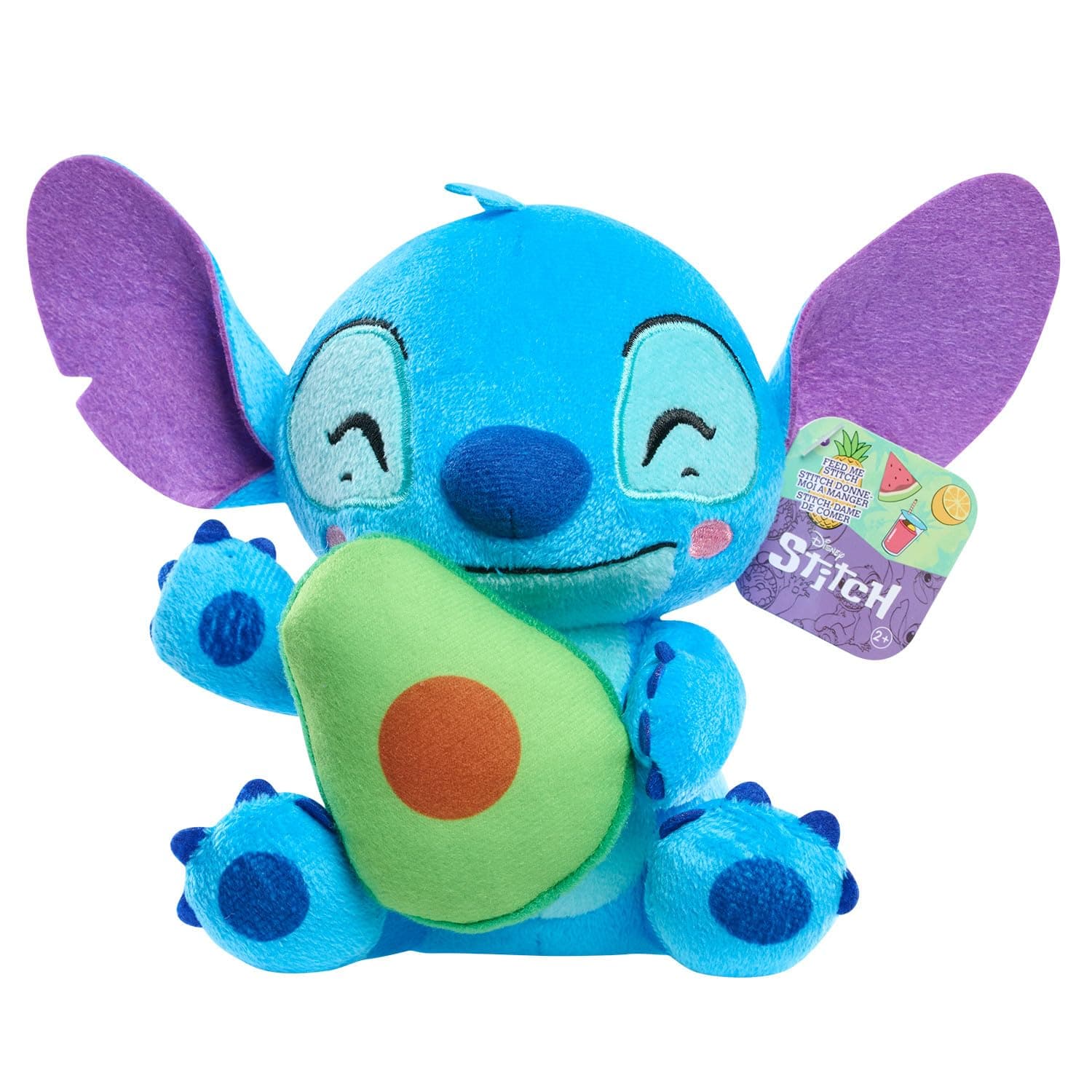 Disney Stitch Small 7-inch Plush Stuffed Animal for Kids Ages 2 Up in Avocado by Just Play
Disney Stitch Small 7-inch Pl